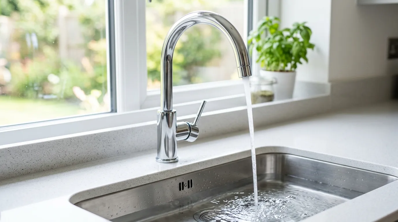 Local Plumbing Master Pros same day plumber fixing a faucet in Hazleton, IA
